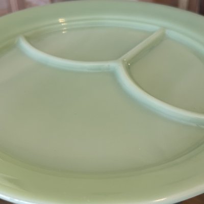 画像2: 3コンパートメントプレート(初期製造のGLASS刻印)