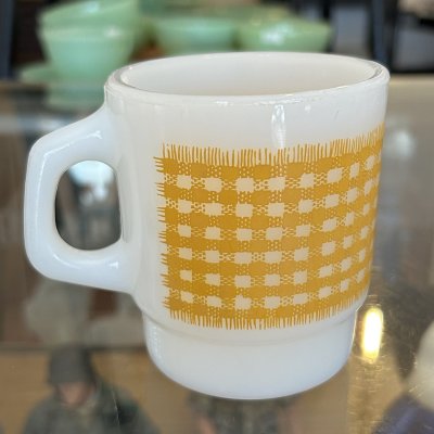 画像2: ギンガムチェック　黄土